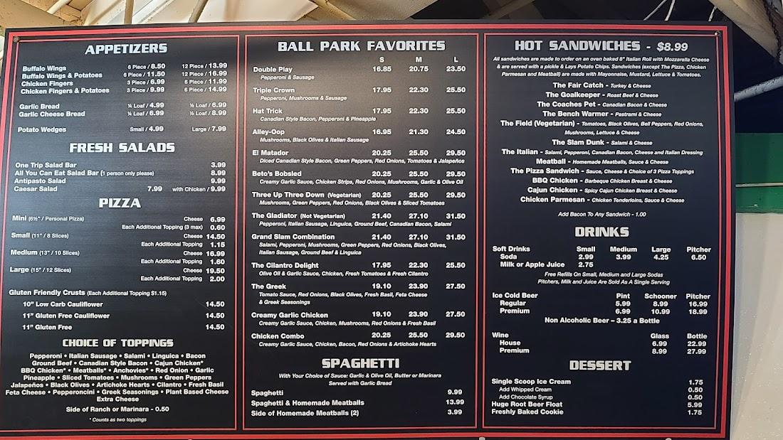 Ball Park Pizza